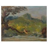 Louis Michel Eilshemius (American, 1864–1941) Landscape Painting