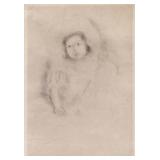 MARY STEVENSON CASSATT (1844-1926) DRYPOINT ETCHING