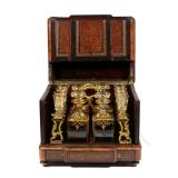 19th C. French Marquetry Liquor Cellar