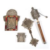 (4PC) MISC. RELIGIOUS METAL OBJECTS