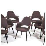 SET VITRA ORGANIC CHAIRS BY CHARLES EAMES AND EERO SAARINEN
