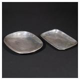 J.R. MEXICAN STERLING SILVER TRAYS