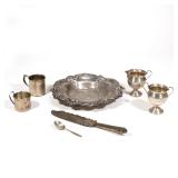 (7PC) ASSORTED STERLING SILVER HOLLOWARE