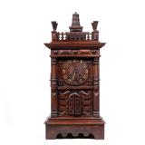 GERMAN BLACK FOREST TRUMPETER CUCKOO CLOCK