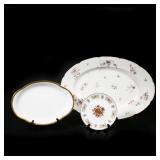 (3PC) LIMOGES & OTHER FRENCH PORCELAIN PLATTERS