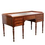 ENGLISH REGENCY STYLE MAHOGANY LIFT-TOP DRESSING TABLE OR DESK