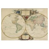 DIDIER ROBERT DE VAUGONDY (FRENCH, 1723-1786) HAND-COLORED ENGRAVING
