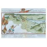 DAVID THOMAS VALENTINE (AMERICAN, 1801-1869) PLAN OF THE ISLAND OF NEW YORK...