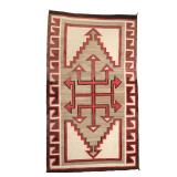 SOUTHWEST NATIVE AMERICAN NAVAJO WEAVING, RUG