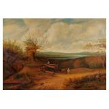 AMERICAN SCHOOL OIL PAINTING (19TH CENTURY), WILLIS