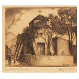 WILL SHUSTER (AMERICAN, 1893-1989) ETCHING