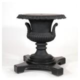 ROBERT WOOD & CO. CAST IRON GARDEN URN TABLE BASE