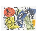 FERNAND LÉGER (FRENCH, 1881-1955) COLOR LITHOGRAPH | La Partie de Campagne Color lithograph on paper