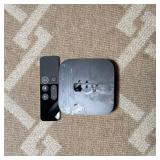 Apple TV | Dimensions: h. 1.5 x w. 4 x l. 4 in