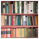 COLLECTION OF ASSORTED HARDCOVER BOOKS INCLUDING HISTORY AND LITERATURE