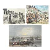 CHARLES WILLIAM JEFFERYS (CANADIAN, 1869-1951) AND OTHERS, THREE PRINTS