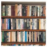 ASSORTED VINTAGE HARDCOVER BOOKS FEATURING HARPER LEE, MARIO PUZO, AND JOHN STEINBECK