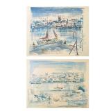 OLIVER SMITH (AMERICAN, 1918-1994) OFFSET LITHOGRAPHS