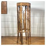 BAMBOO HEXAGONAL PLANT STAND