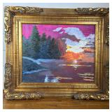 AMERICAN SCHOOL (20TH CENTURY) OIL PAINTING