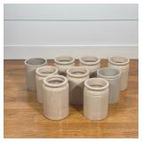 (9pc) VINTAGE ENGLISH MALING & HARTLEY
