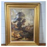 ENGLISH SCHOOL (19TH CENTURY) OIL PAINTING