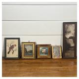 (5pc) AMERICAN AND EUROPEAN SCHOOLS (20th Century) FIVE MINIATURE WORKS
