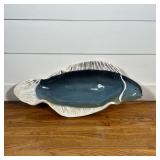 FLAT EARTH STUDIO POTTERY CERAMIC FISH BOWL