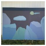 MID-CENTURY AMERICAN SCHOOL OIL ON CANVAS, IN THE STYLE OF MILTON AVERY