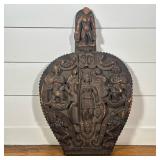 CONTINENTAL CARVED WOOD BELLOWS FRONT