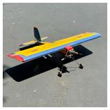 O.S. MAX GAS POWERED MAGIC REMOTE CONTROL AIRPLANE