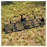 SPORTRACK HITCH-MOUNTED STEEL CARGO CARRIER