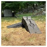 (2pc) RHINORAMPS MOLDED PLASTIC VEHICLE RAMPS