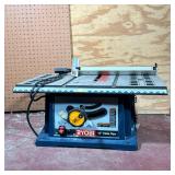 RYOBI TABLE SAW WITH RIP FENCE