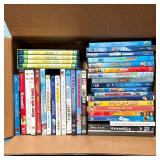 DISNEY PIXAR AND DREAMWORKS FAMILY MOVIE COLLECTION ON BLU-RAY AND DVD
