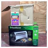 (2pc) FOODSAVER V3825 VACUUM SEALING SYSTEM AND POPEIL AUTOMATIC PASTA MAKER
