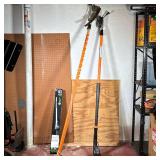 (3pc) REMINGTON ELECTRIC POLE SAW, FISKARS PRUNER, AND EGO EXTENSION POLE