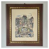 CLAUDE RODENWALD (FRENCH, 1912-1988) OFFSET LITHOGRAPH