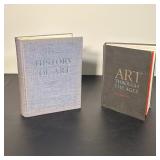JANSON "HISTORY OF ART" AND GARDNER "ART THROUGH THE AGES" TWO VOLUMES