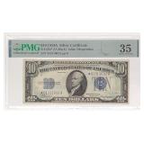 1934A* $10 STAR Silver Certificate US Note PMG 35