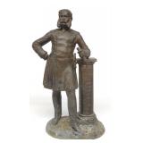 1871 Wilhelm I Franco-Prussian War Bronze Statue
