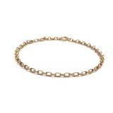 14K Yellow Gold Chain Bracelet (7" long)
