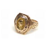 1936 10K Gold Washington High School Class Ring