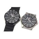 Two Luminox Navy Seals Series 3100 Dive Watches