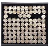 (85) 90% Silver Dimes (Mercury & Roosevelt)