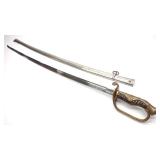 WWII Japan Army Officers Type 19 Kyu-Gunto Sword