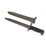 WW2 US AFH M1 Garand Bayonet & Scabbard
