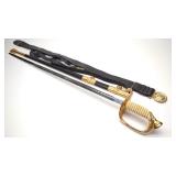 USN H-H M1852 Ceremonial Dress Sword & Scabbard