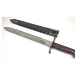 1908 Brazilian Infantry Short Sword & Scabbard