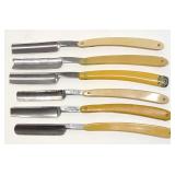 (6) Vintage Straight Razors